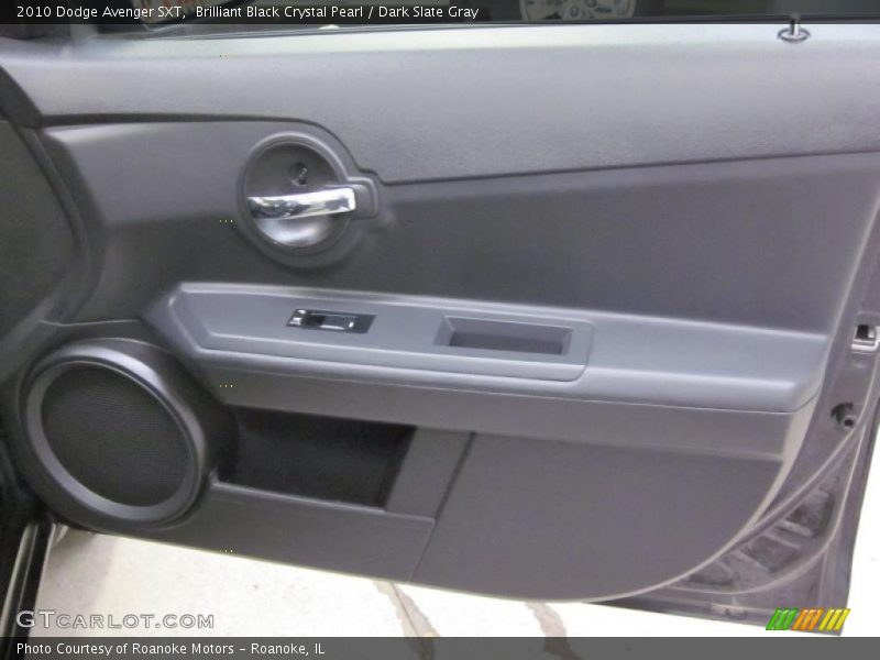 Brilliant Black Crystal Pearl / Dark Slate Gray 2010 Dodge Avenger SXT