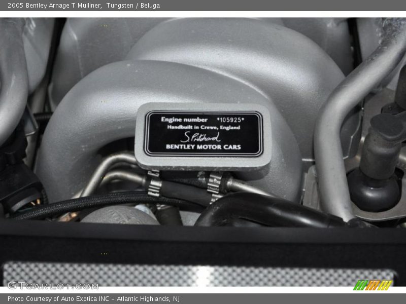  2005 Arnage T Mulliner Engine - 6.75 Liter Twin-Turbocharged V8