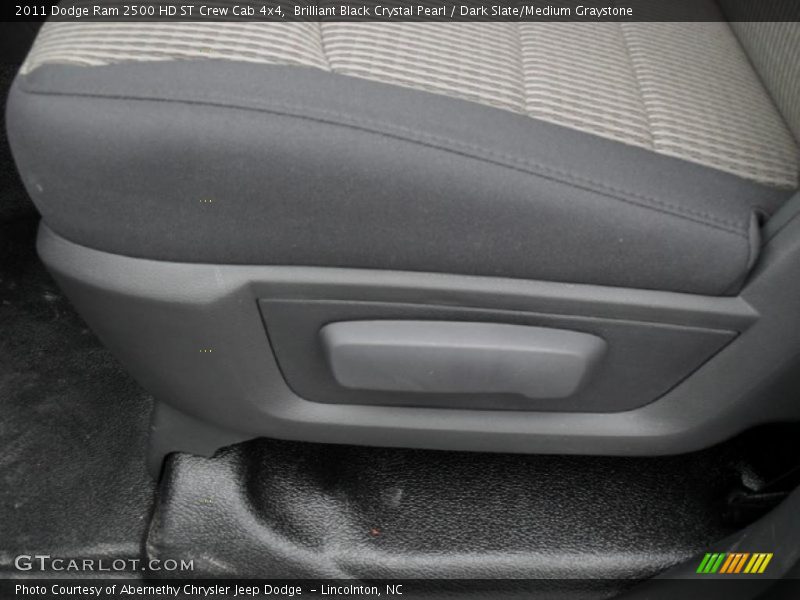 Brilliant Black Crystal Pearl / Dark Slate/Medium Graystone 2011 Dodge Ram 2500 HD ST Crew Cab 4x4
