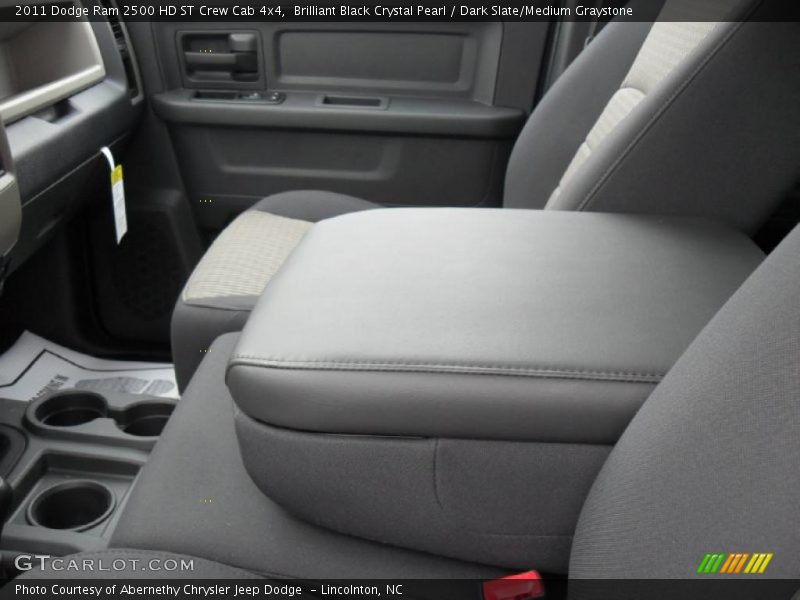 Brilliant Black Crystal Pearl / Dark Slate/Medium Graystone 2011 Dodge Ram 2500 HD ST Crew Cab 4x4