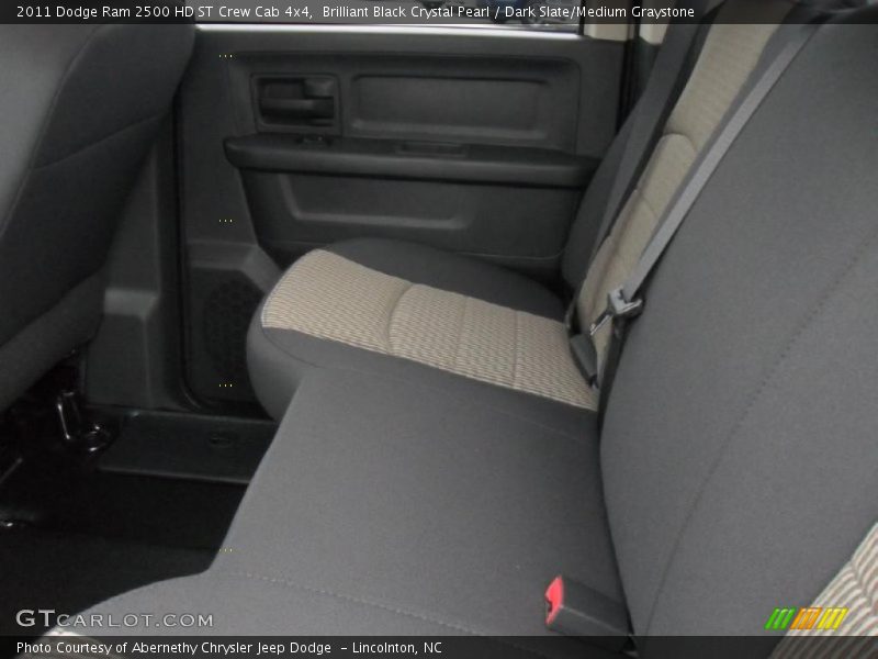 Brilliant Black Crystal Pearl / Dark Slate/Medium Graystone 2011 Dodge Ram 2500 HD ST Crew Cab 4x4