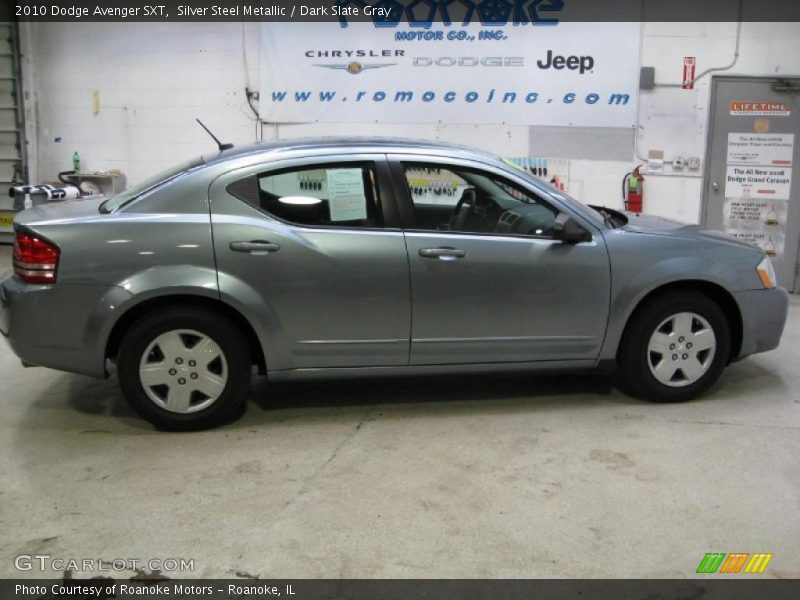 Silver Steel Metallic / Dark Slate Gray 2010 Dodge Avenger SXT