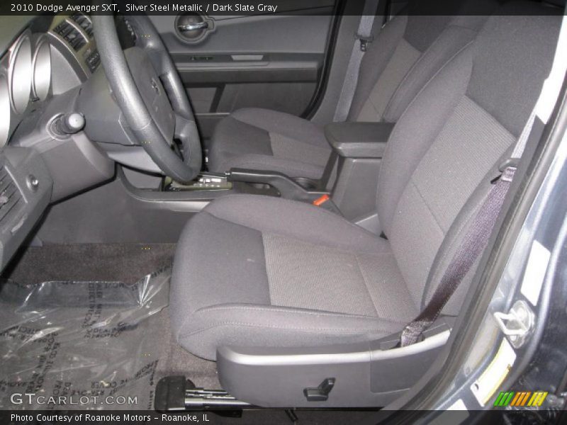 Silver Steel Metallic / Dark Slate Gray 2010 Dodge Avenger SXT