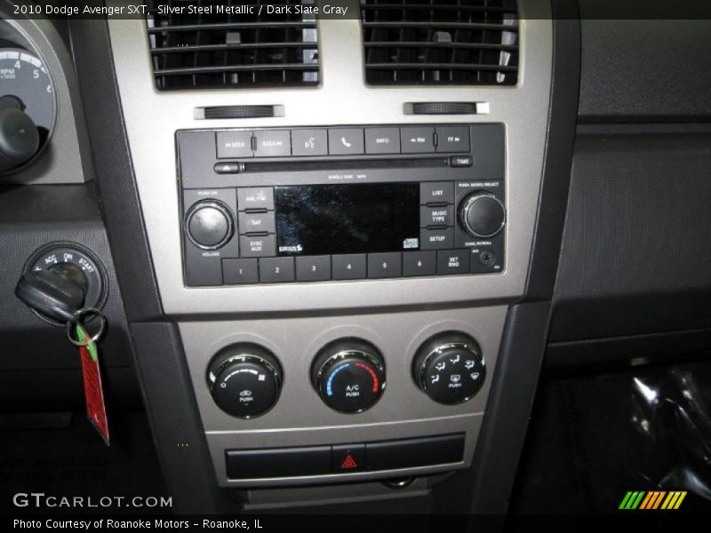 Silver Steel Metallic / Dark Slate Gray 2010 Dodge Avenger SXT