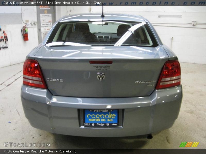Silver Steel Metallic / Dark Slate Gray 2010 Dodge Avenger SXT