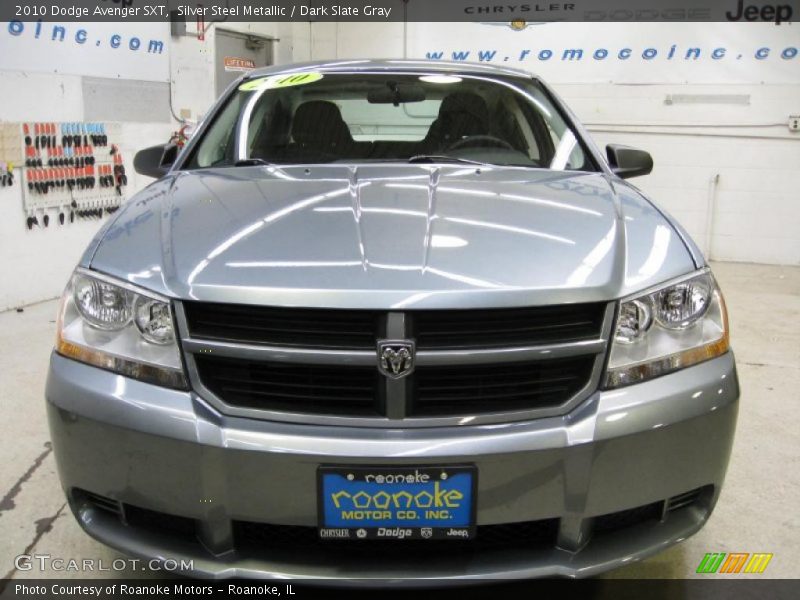 Silver Steel Metallic / Dark Slate Gray 2010 Dodge Avenger SXT