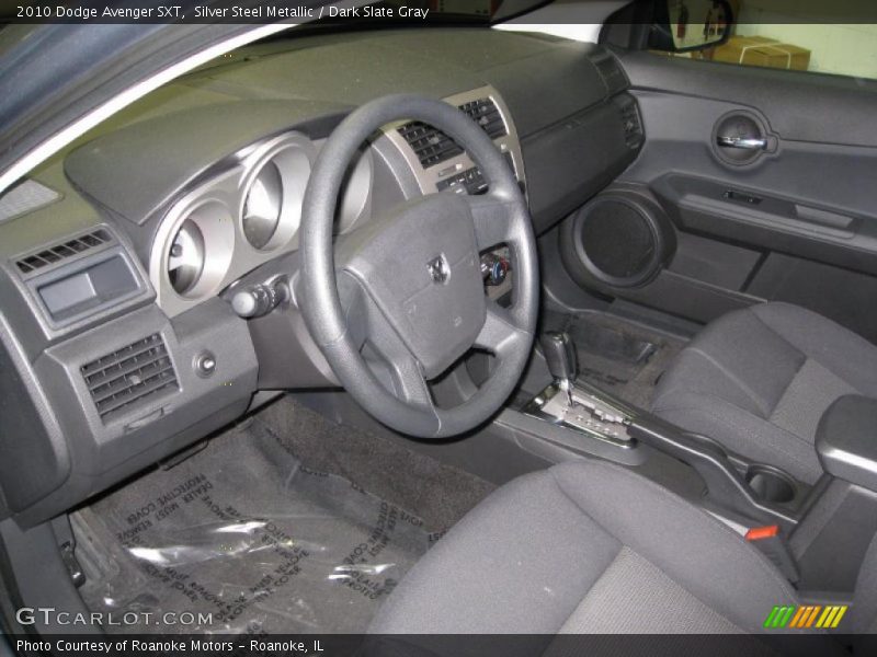 Silver Steel Metallic / Dark Slate Gray 2010 Dodge Avenger SXT