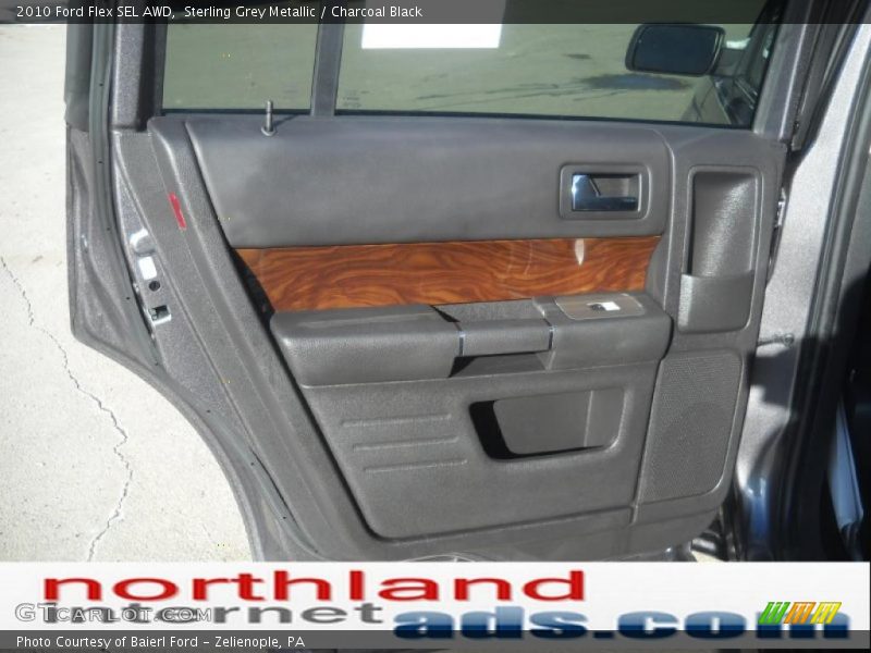 Sterling Grey Metallic / Charcoal Black 2010 Ford Flex SEL AWD