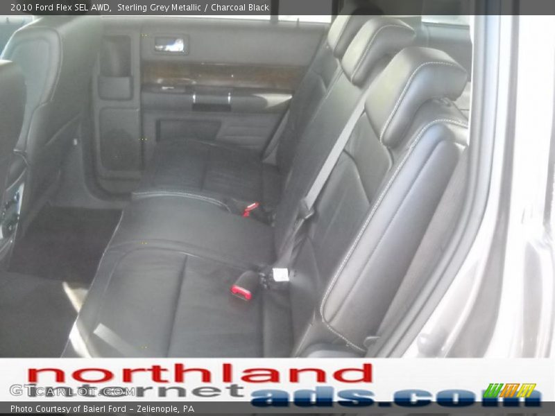 Sterling Grey Metallic / Charcoal Black 2010 Ford Flex SEL AWD