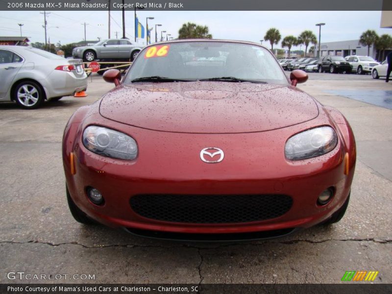Copper Red Mica / Black 2006 Mazda MX-5 Miata Roadster