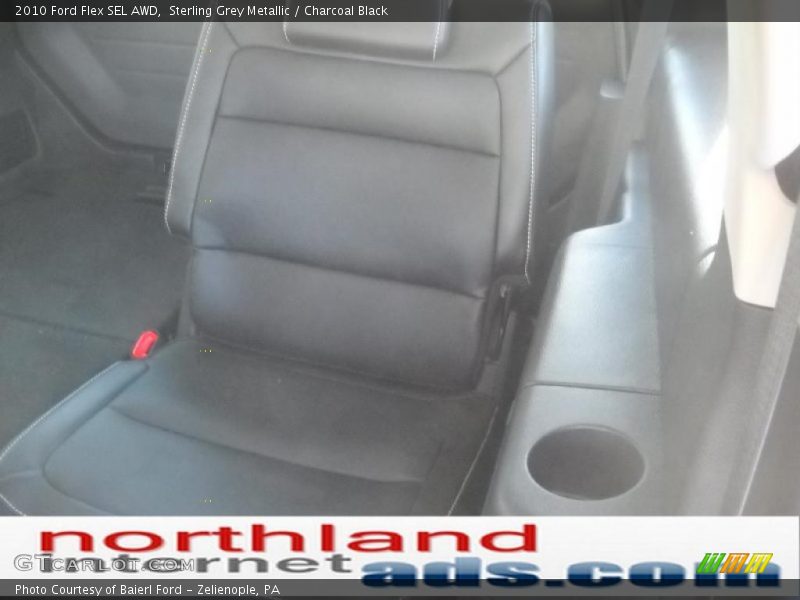 Sterling Grey Metallic / Charcoal Black 2010 Ford Flex SEL AWD