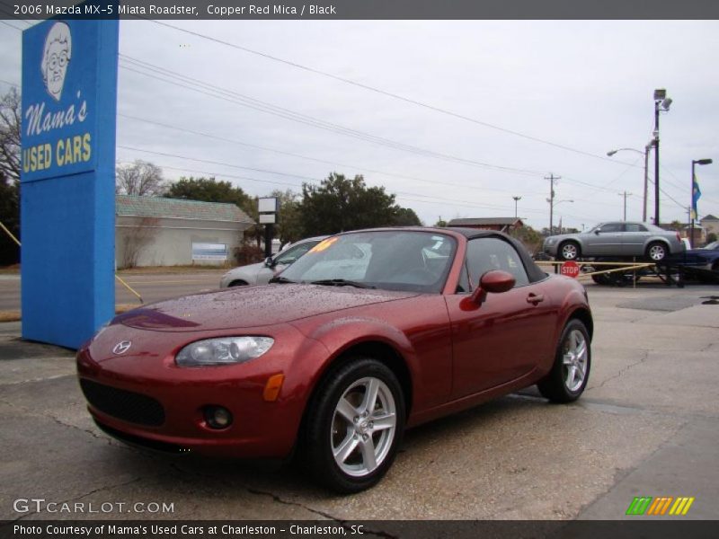 Copper Red Mica / Black 2006 Mazda MX-5 Miata Roadster