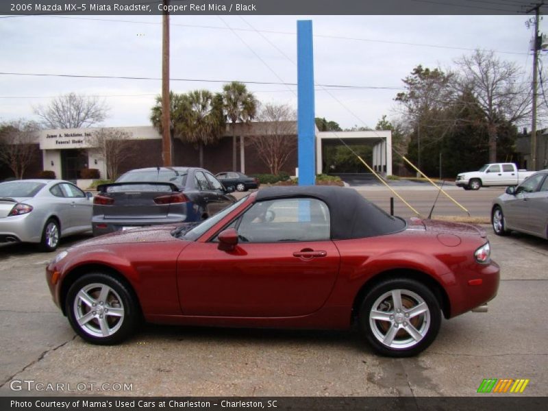 Copper Red Mica / Black 2006 Mazda MX-5 Miata Roadster
