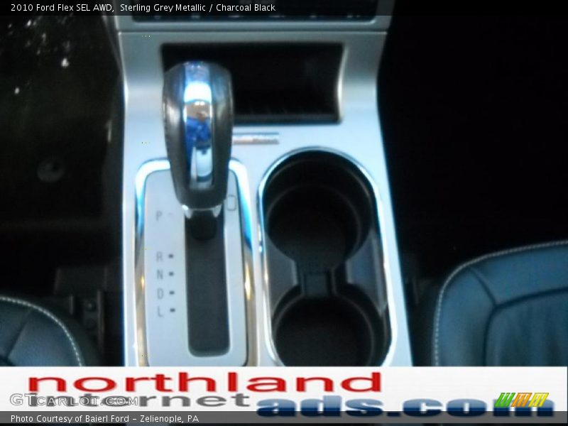 Sterling Grey Metallic / Charcoal Black 2010 Ford Flex SEL AWD