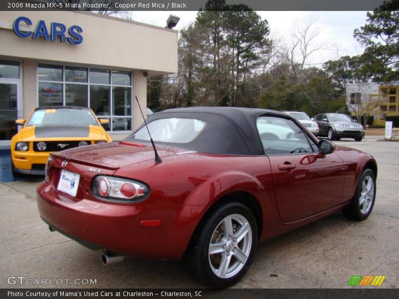 Copper Red Mica / Black 2006 Mazda MX-5 Miata Roadster