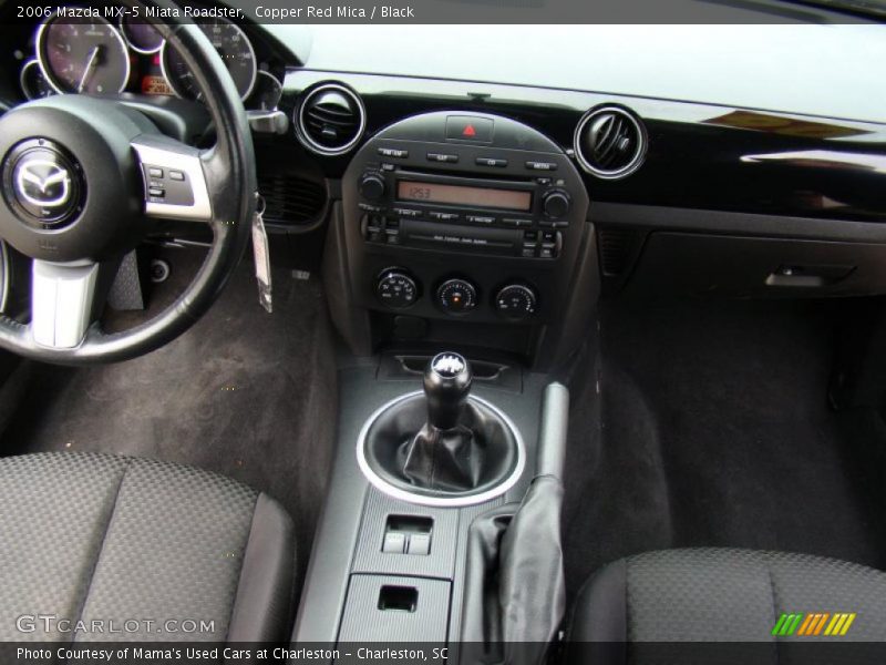 Copper Red Mica / Black 2006 Mazda MX-5 Miata Roadster