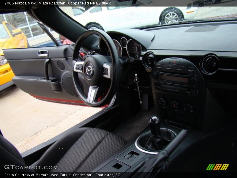 Copper Red Mica / Black 2006 Mazda MX-5 Miata Roadster