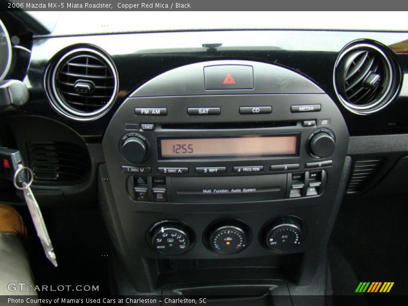 Copper Red Mica / Black 2006 Mazda MX-5 Miata Roadster