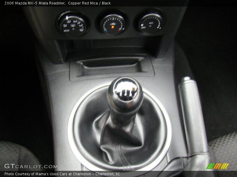 Copper Red Mica / Black 2006 Mazda MX-5 Miata Roadster