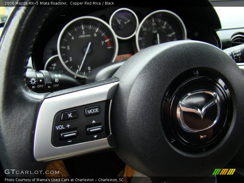 Copper Red Mica / Black 2006 Mazda MX-5 Miata Roadster