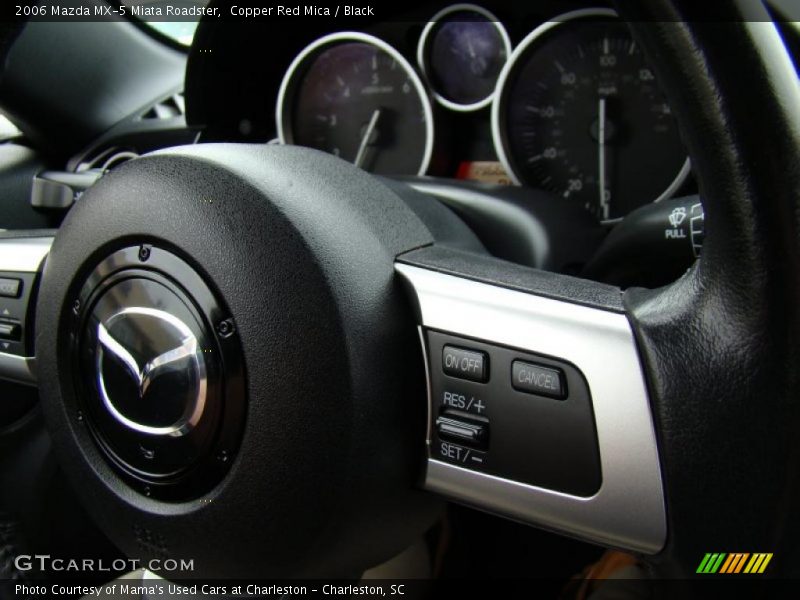 Copper Red Mica / Black 2006 Mazda MX-5 Miata Roadster