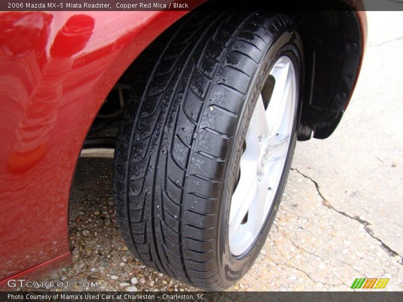 Copper Red Mica / Black 2006 Mazda MX-5 Miata Roadster