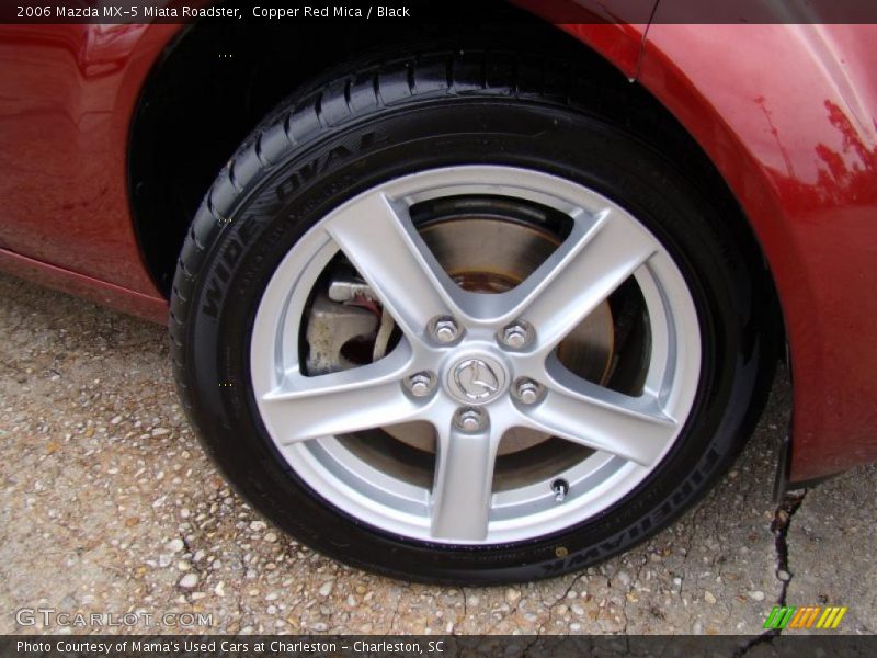 Copper Red Mica / Black 2006 Mazda MX-5 Miata Roadster