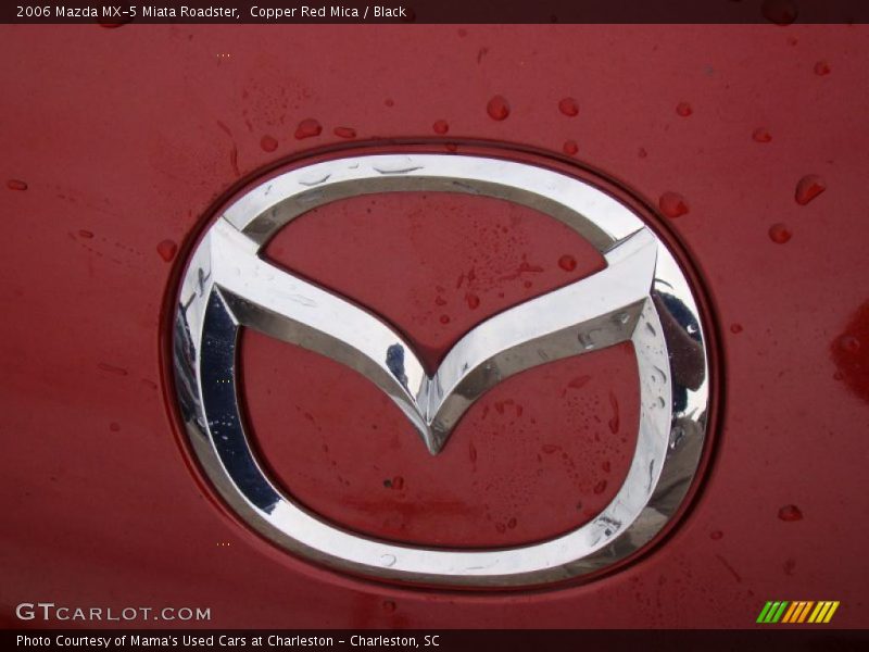 Copper Red Mica / Black 2006 Mazda MX-5 Miata Roadster