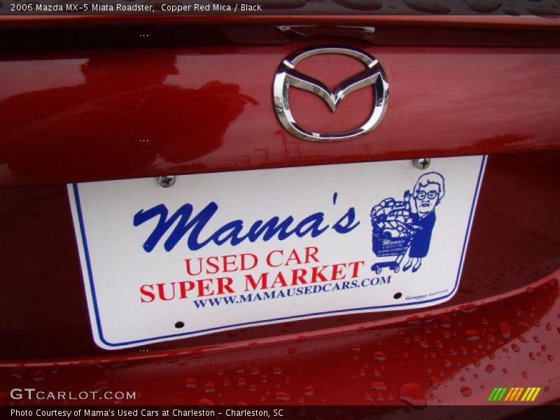 Copper Red Mica / Black 2006 Mazda MX-5 Miata Roadster