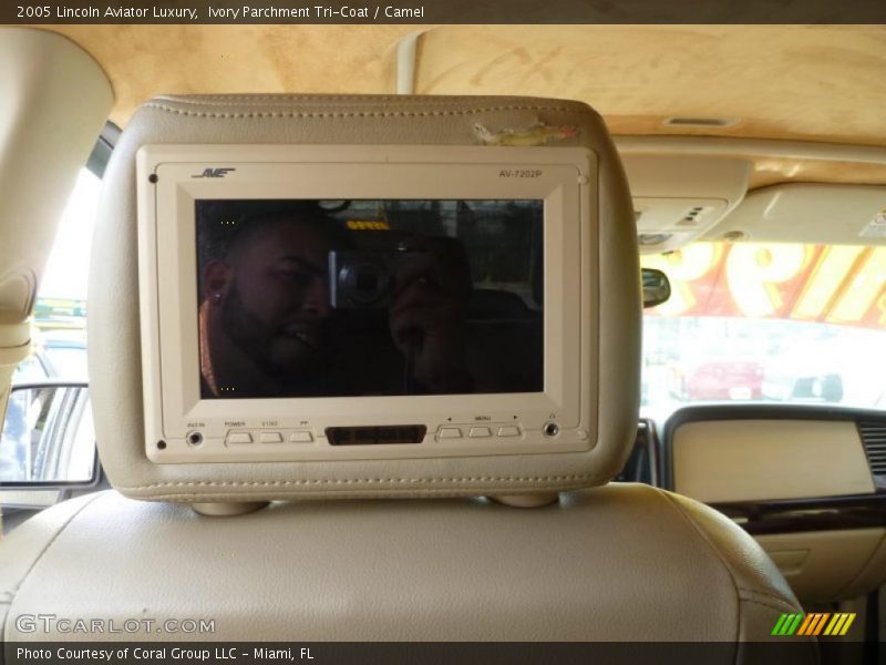 Ivory Parchment Tri-Coat / Camel 2005 Lincoln Aviator Luxury