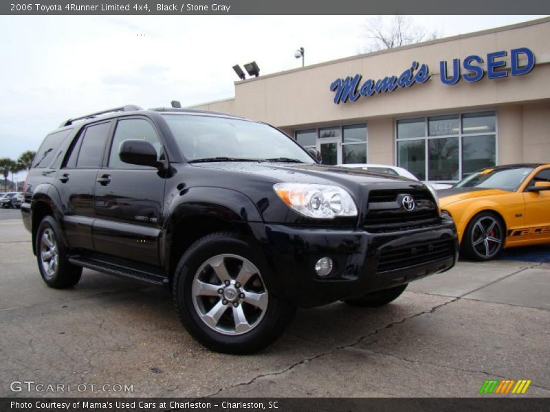 Black / Stone Gray 2006 Toyota 4Runner Limited 4x4