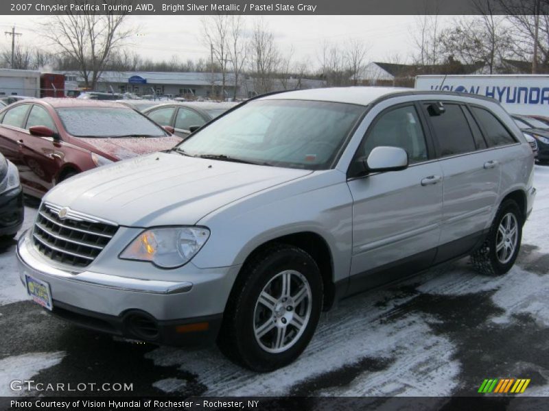Bright Silver Metallic / Pastel Slate Gray 2007 Chrysler Pacifica Touring AWD