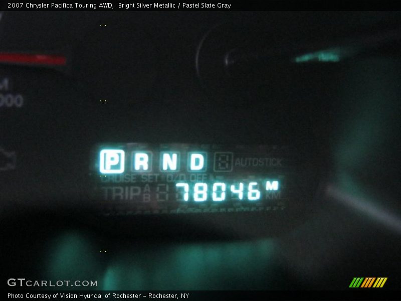 Bright Silver Metallic / Pastel Slate Gray 2007 Chrysler Pacifica Touring AWD