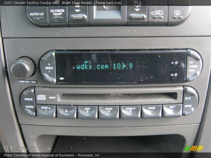 Bright Silver Metallic / Pastel Slate Gray 2007 Chrysler Pacifica Touring AWD