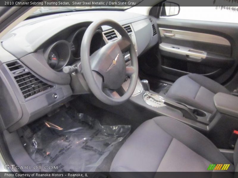 Silver Steel Metallic / Dark Slate Gray 2010 Chrysler Sebring Touring Sedan