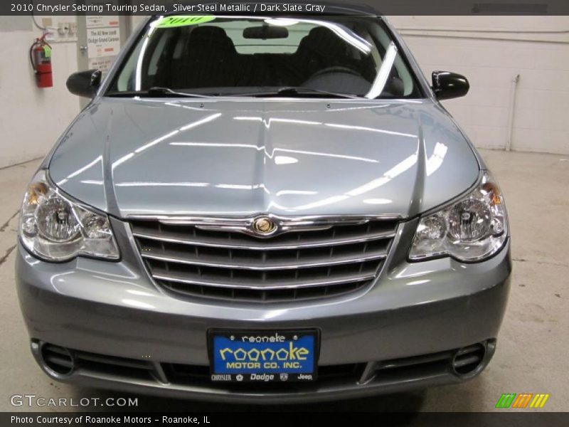 Silver Steel Metallic / Dark Slate Gray 2010 Chrysler Sebring Touring Sedan