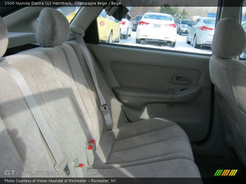 Champagne Beige / Beige 2006 Hyundai Elantra GLS Hatchback