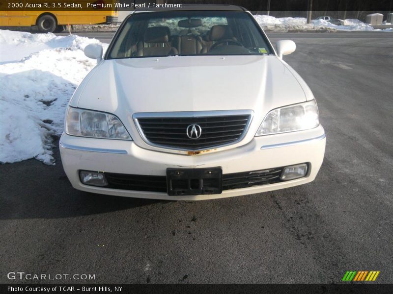 Premium White Pearl / Parchment 2000 Acura RL 3.5 Sedan