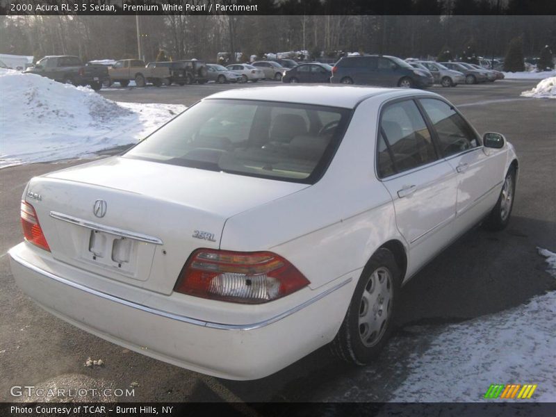 Premium White Pearl / Parchment 2000 Acura RL 3.5 Sedan