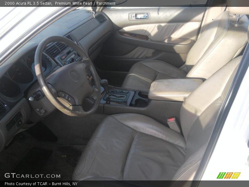 Premium White Pearl / Parchment 2000 Acura RL 3.5 Sedan