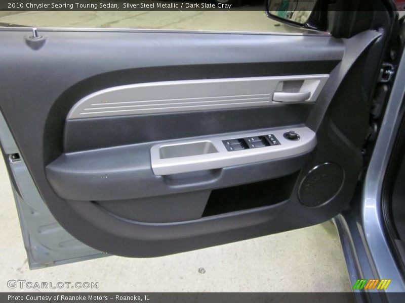 Silver Steel Metallic / Dark Slate Gray 2010 Chrysler Sebring Touring Sedan