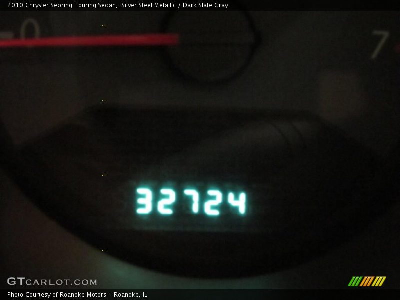 Silver Steel Metallic / Dark Slate Gray 2010 Chrysler Sebring Touring Sedan