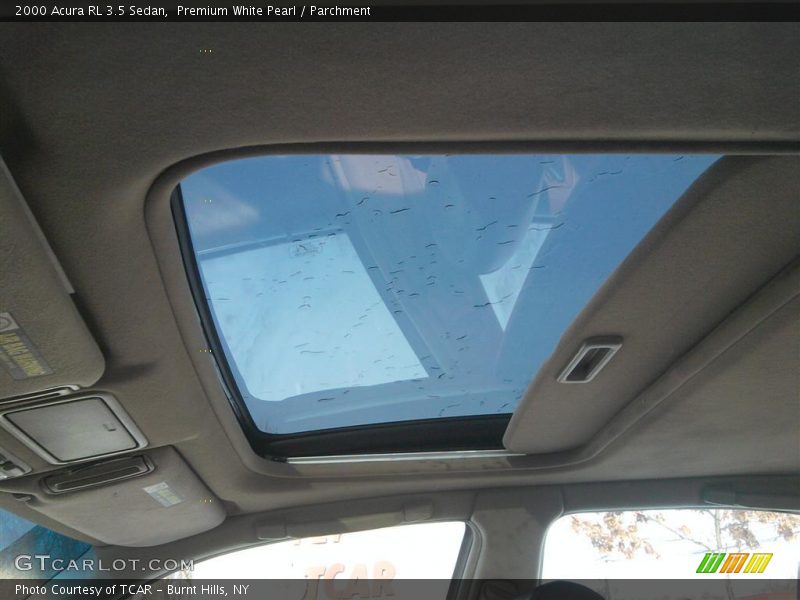 Premium White Pearl / Parchment 2000 Acura RL 3.5 Sedan