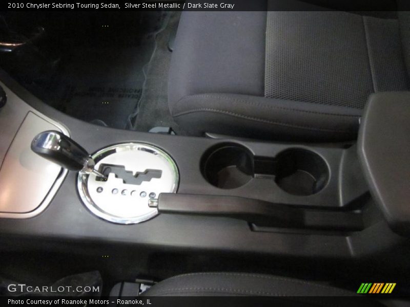 Silver Steel Metallic / Dark Slate Gray 2010 Chrysler Sebring Touring Sedan