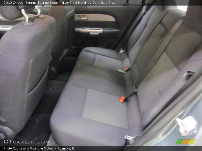 Silver Steel Metallic / Dark Slate Gray 2010 Chrysler Sebring Touring Sedan