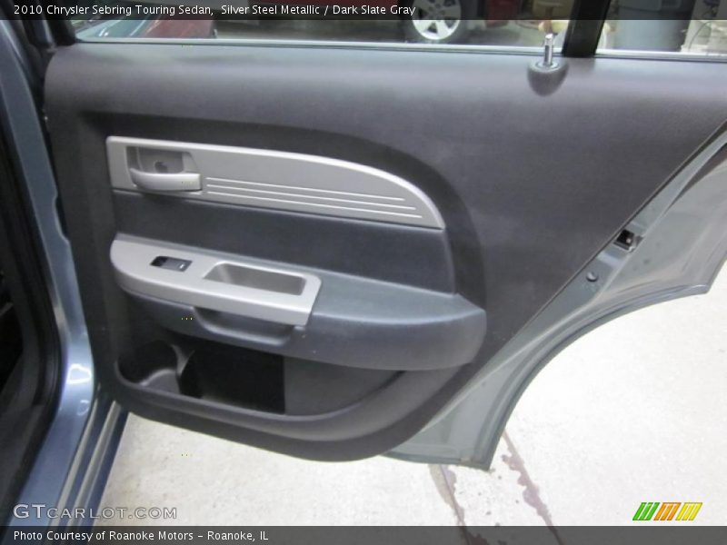 Silver Steel Metallic / Dark Slate Gray 2010 Chrysler Sebring Touring Sedan