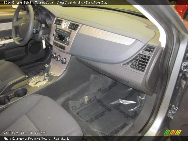 Silver Steel Metallic / Dark Slate Gray 2010 Chrysler Sebring Touring Sedan