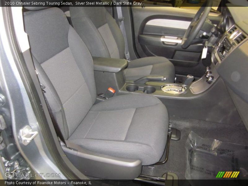 Silver Steel Metallic / Dark Slate Gray 2010 Chrysler Sebring Touring Sedan