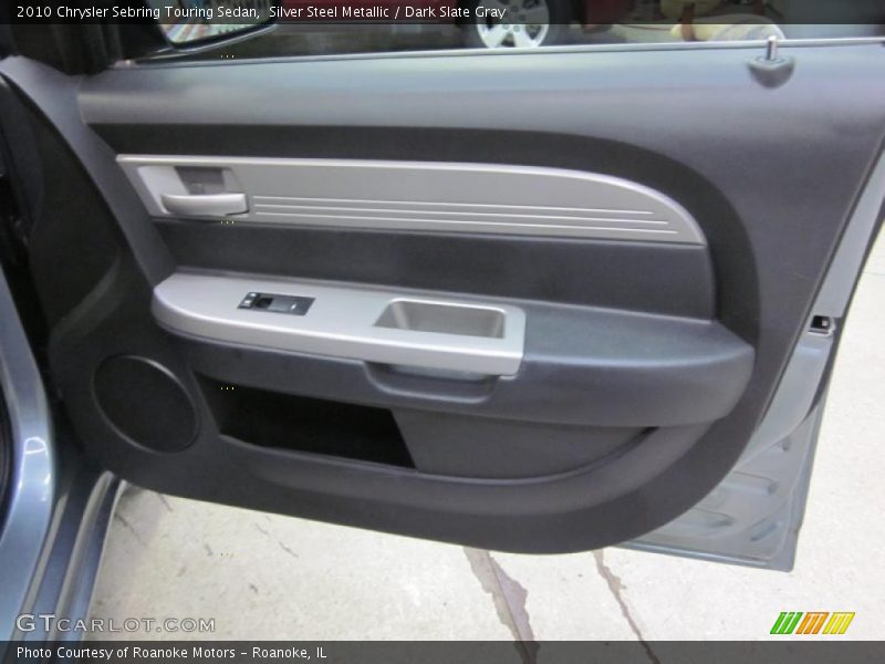 Silver Steel Metallic / Dark Slate Gray 2010 Chrysler Sebring Touring Sedan