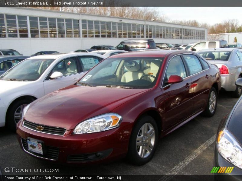 Red Jewel Tintcoat / Neutral 2011 Chevrolet Impala LT